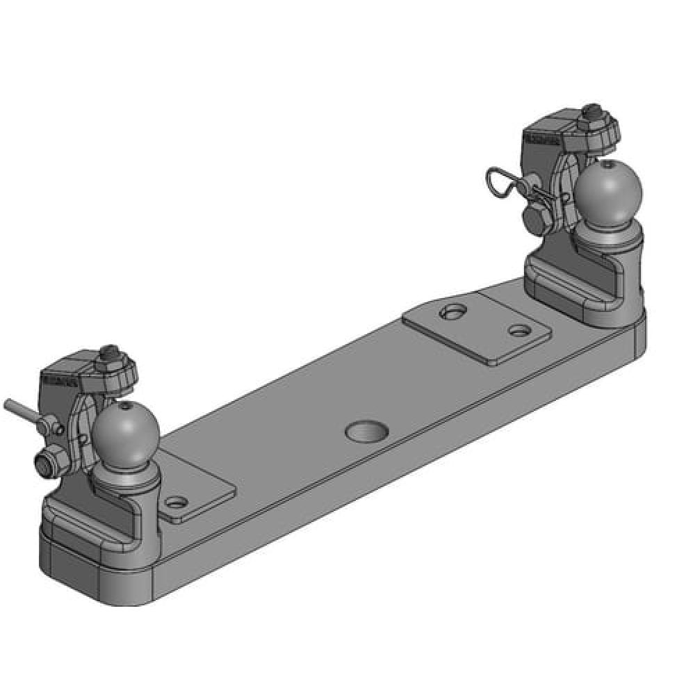 Forced steering K50® R/L with hold-down device for 45-50 mm (HVLB I)