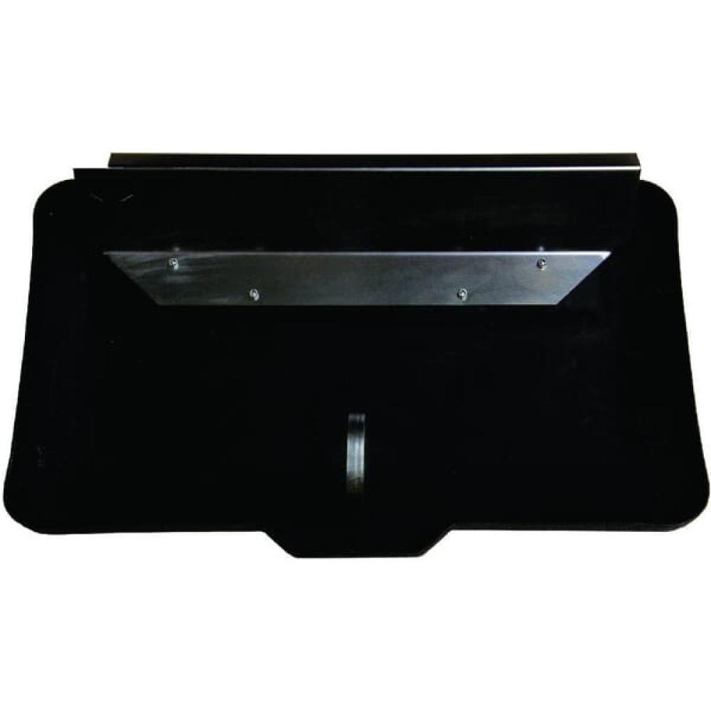 Angled front view with bag zipped and handles upright.