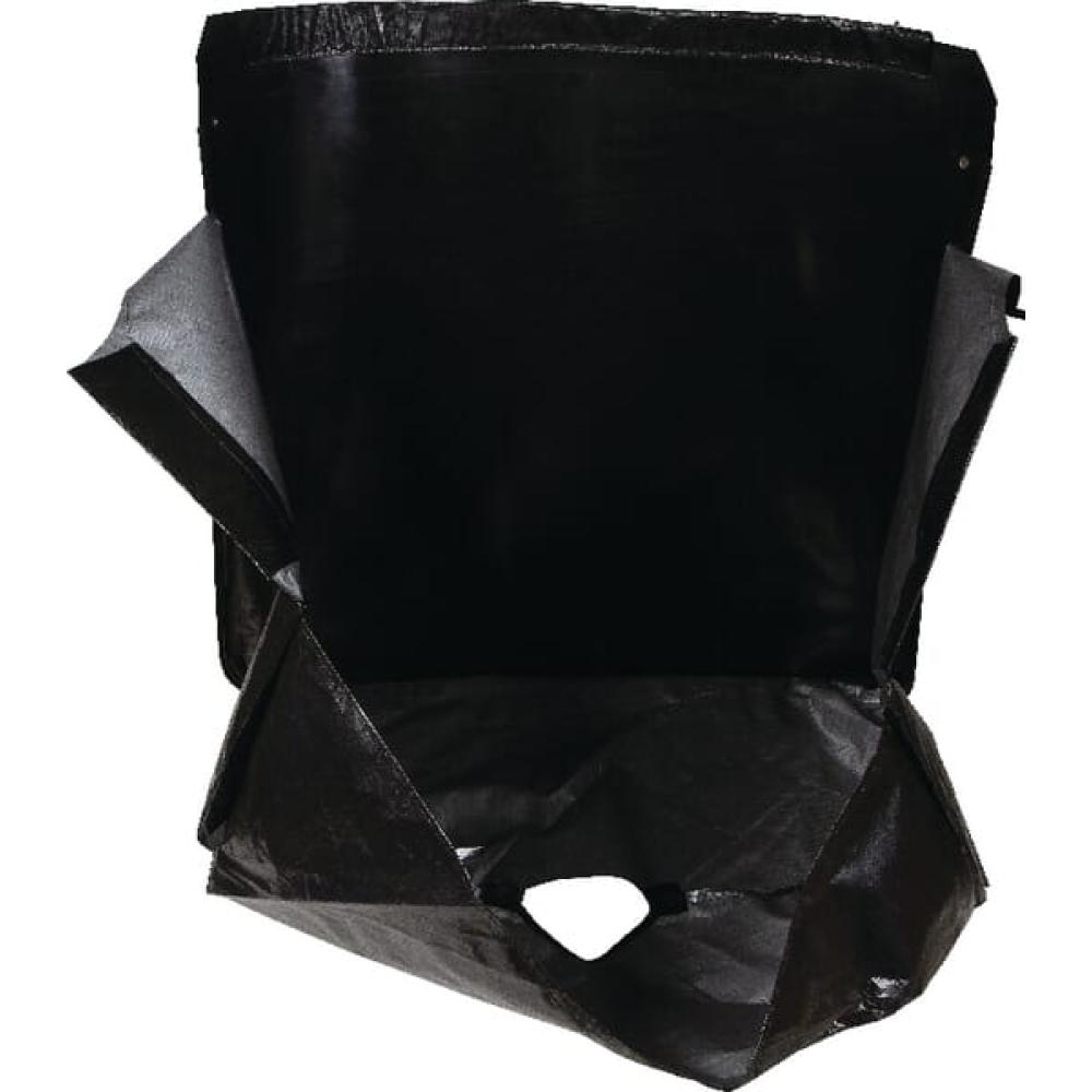 Angled front view with bag zipped and handles upright.