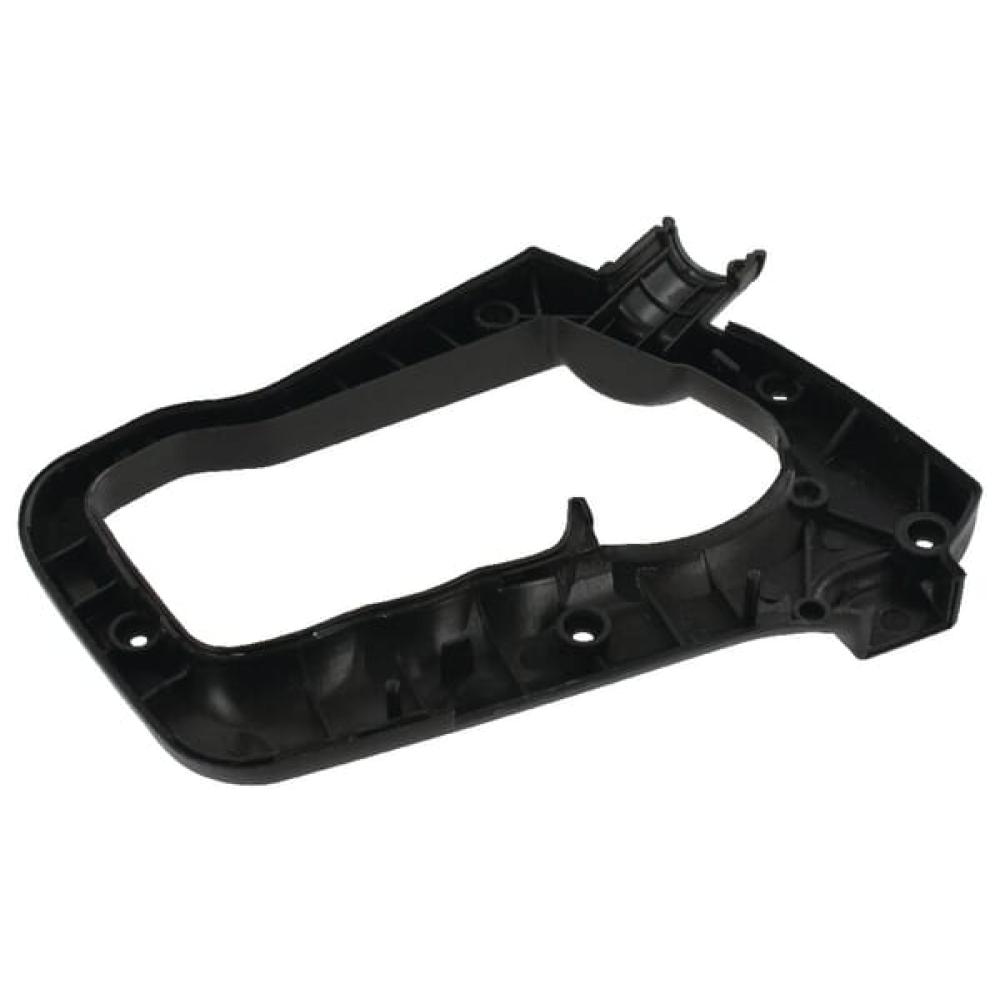 Angled front view with bag zipped and handles upright.