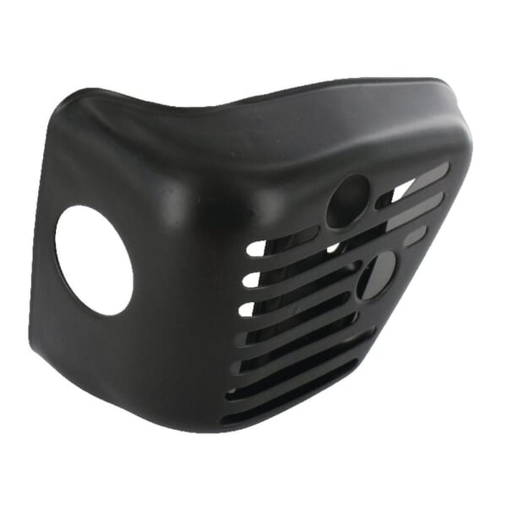 Angled front view with bag zipped and handles upright.