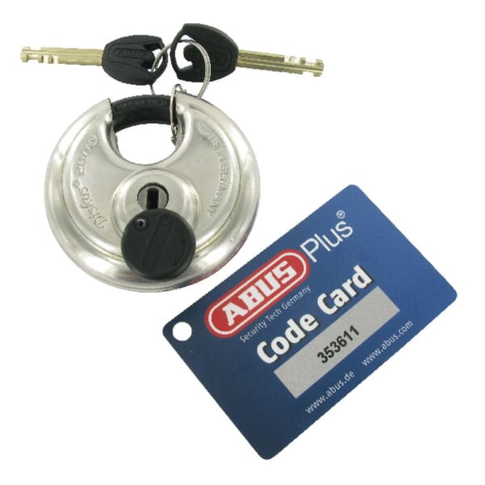 Discus hangslot RVS Abus
