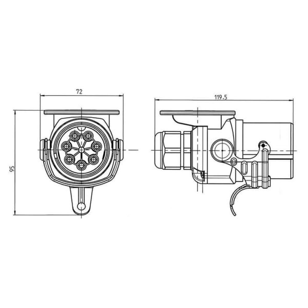 Stekker ABS/EBS