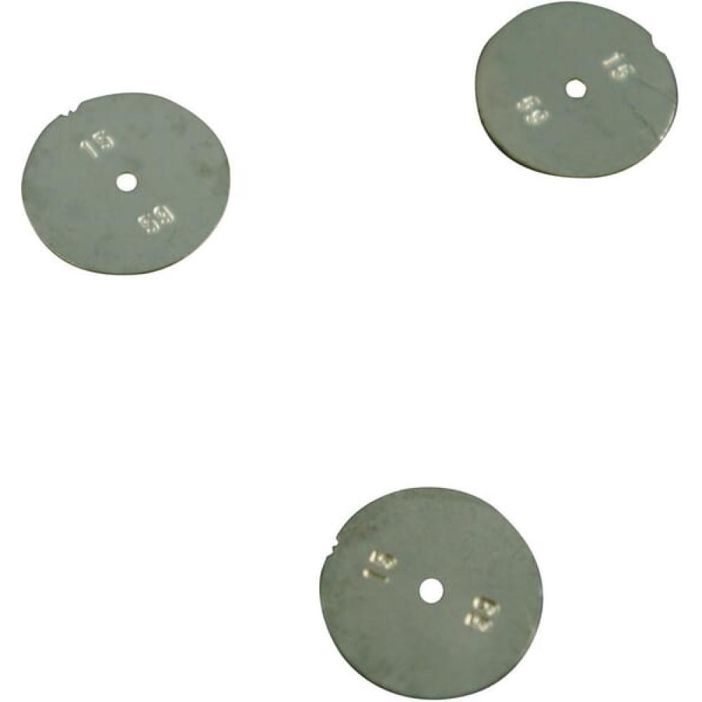 Doseerplaat Ø boring 1,5 mm RVS
