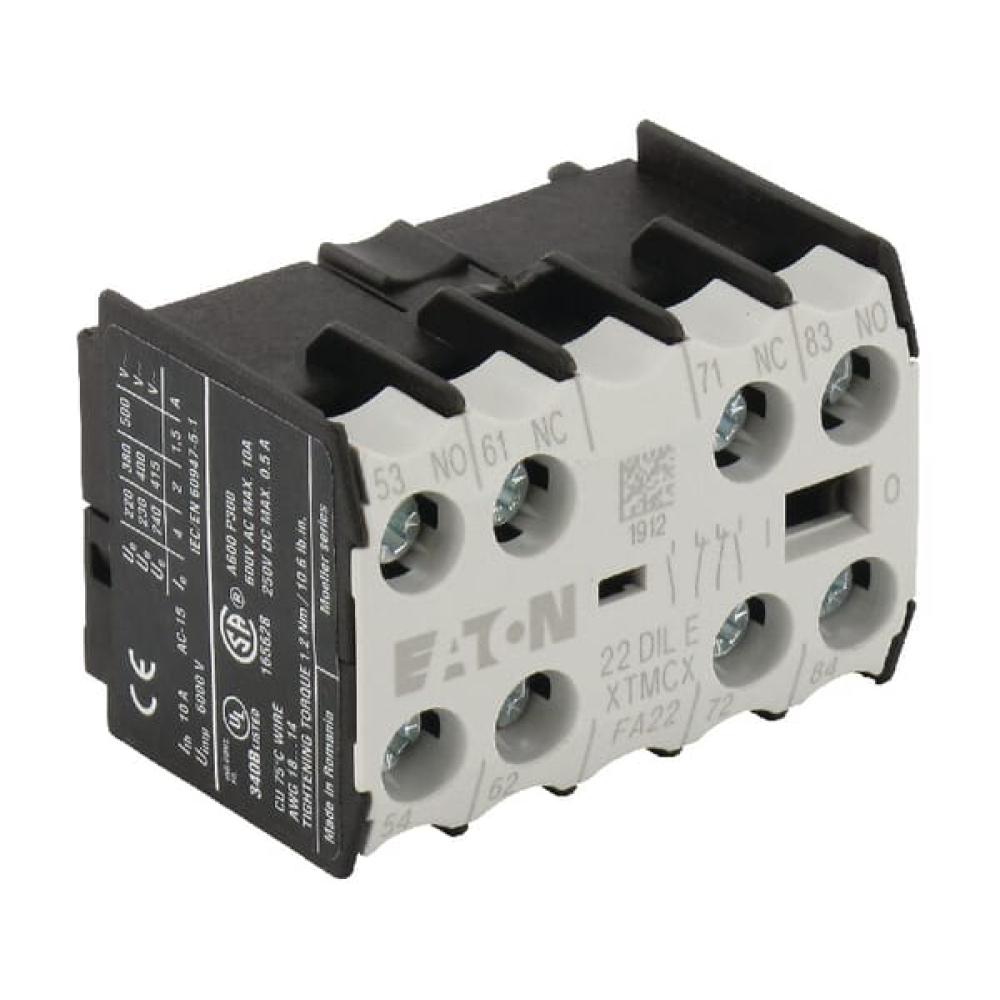 Hulpcontact 2m-+2v-contacten