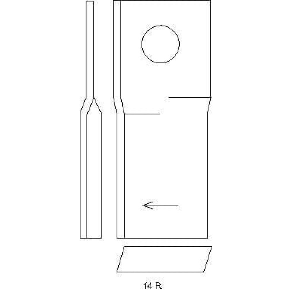 Angled front view with bag zipped and handles upright.
