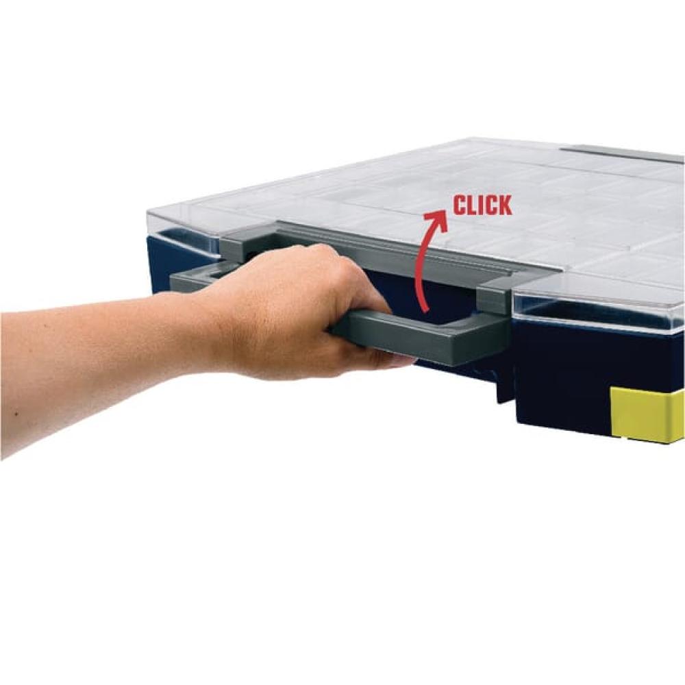 Assortimentsdoos 10l, blauw, 15 vakken, Boxxser 55 5x5-15, Raaco