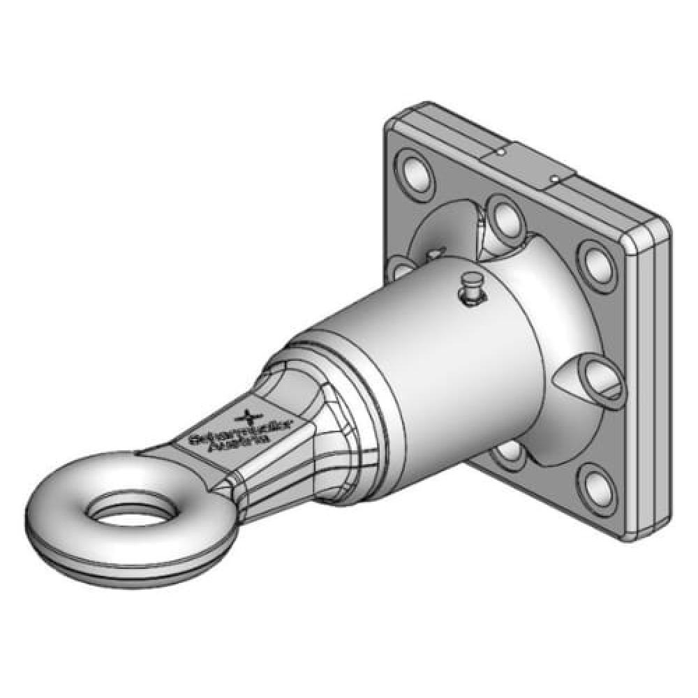 Swivelling towing eye Ø50mm F2 145x145