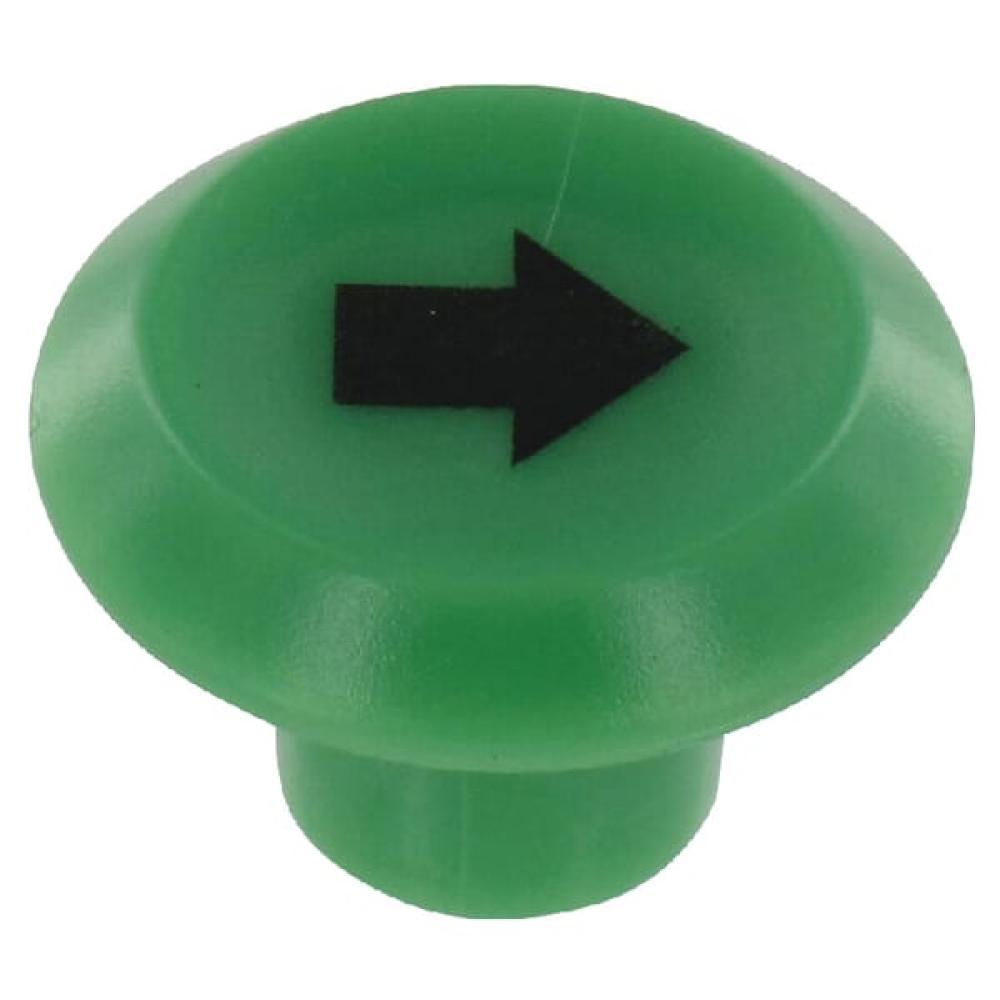 Embleem, op en neer, rond, groen