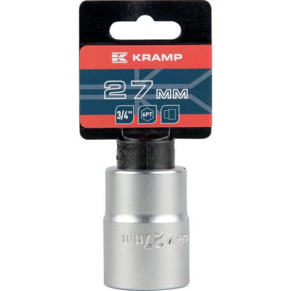 Dopsleutel 3/4" 6-kant 27 mm