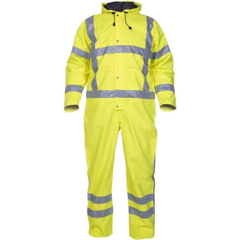 Overall waterwerend, 2XL, maat 42-44, Hi-Vis, geel, Simply No Sweat, Hydrowear