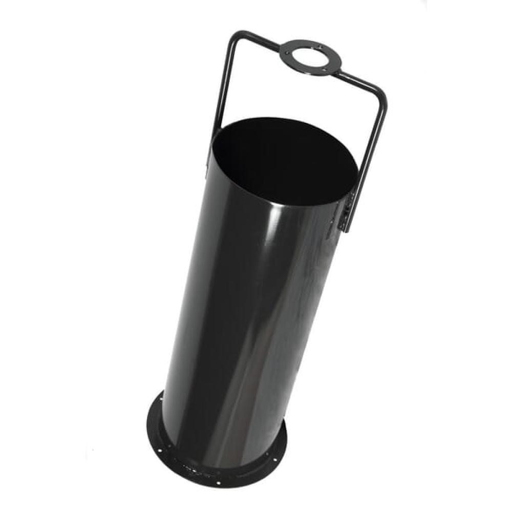 Angled front view with bag zipped and handles upright.