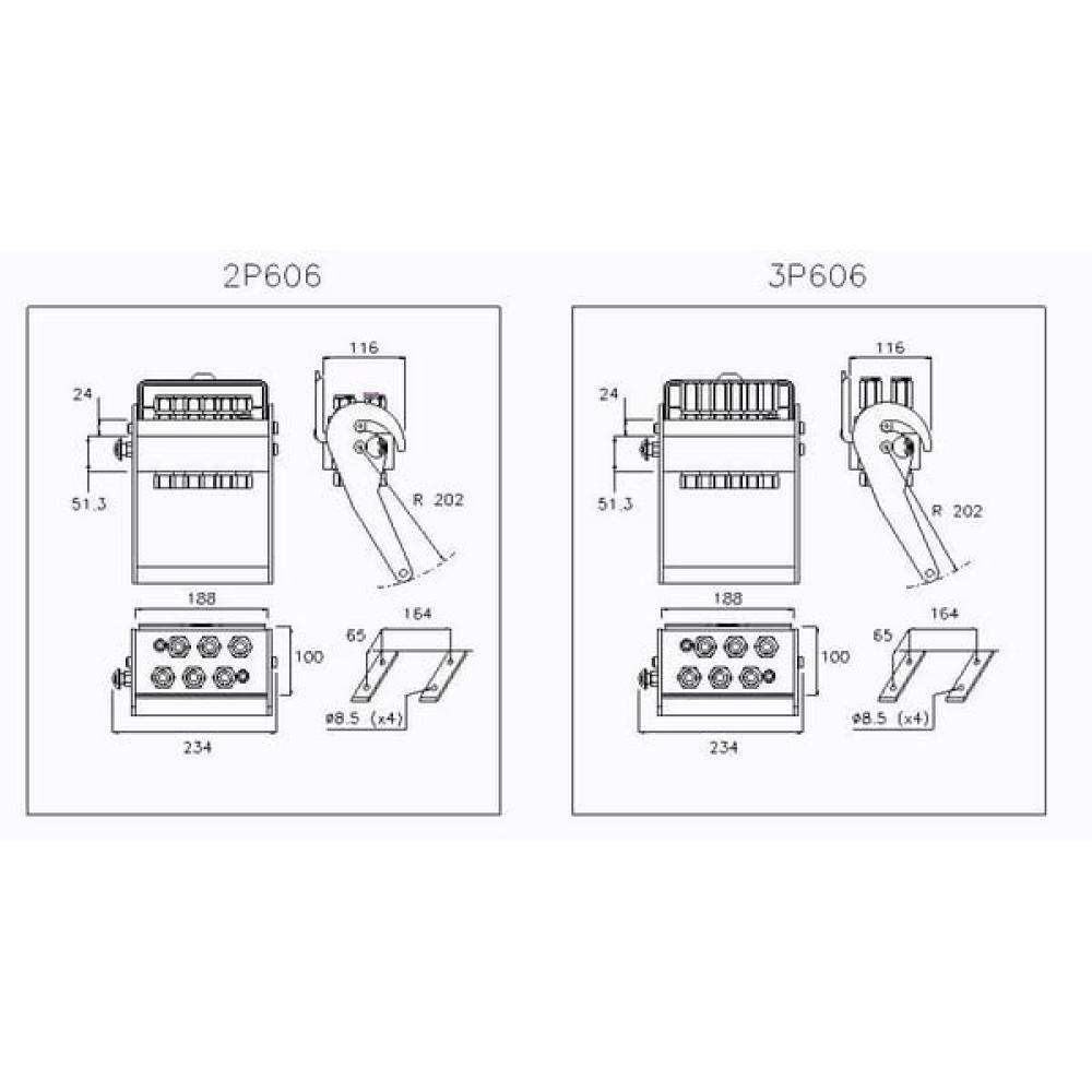 Body DN10-6x1/2 BSP