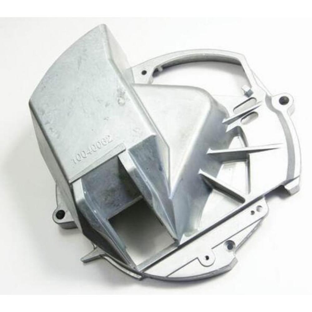 Angled front view with bag zipped and handles upright.
