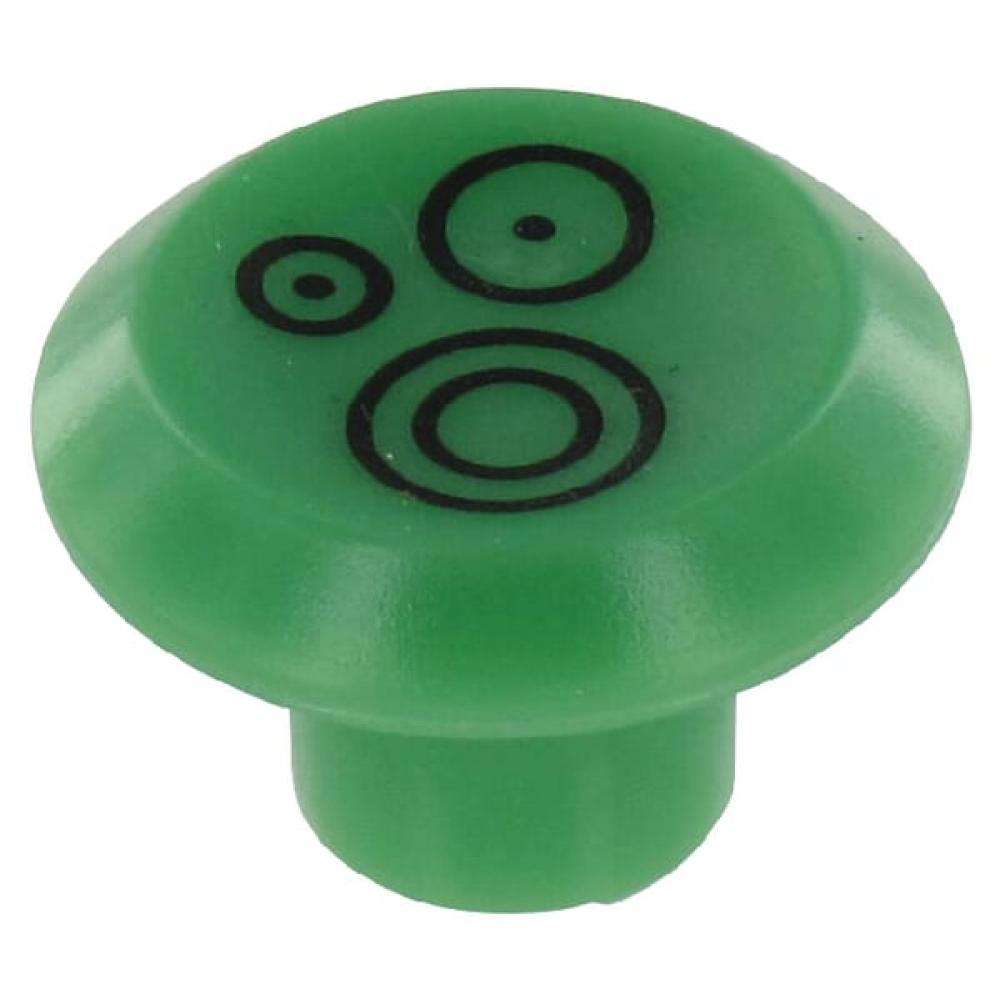 Embleem, transmissie, rond, groen
