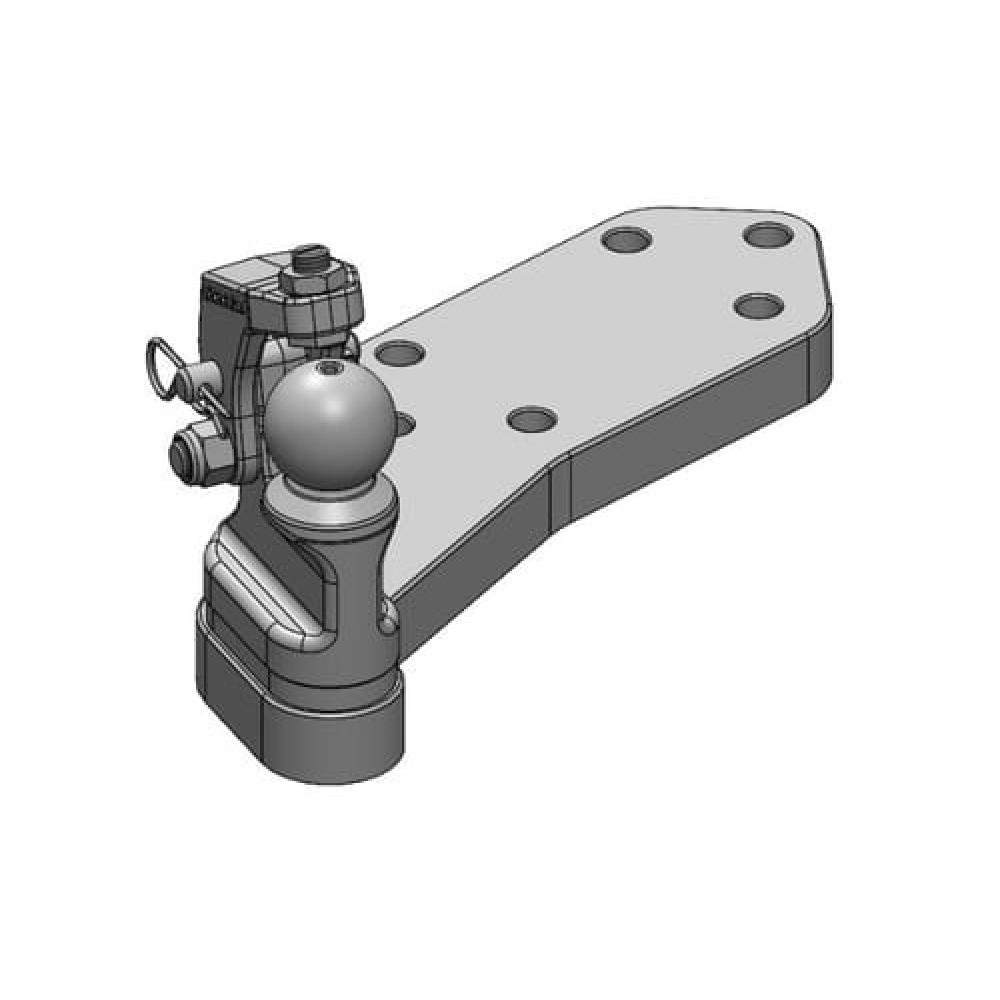 Forced steering K50® L with hold-down device for 60-65 mm