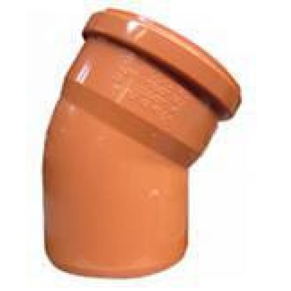 Bocht PVC 110mm x 30°