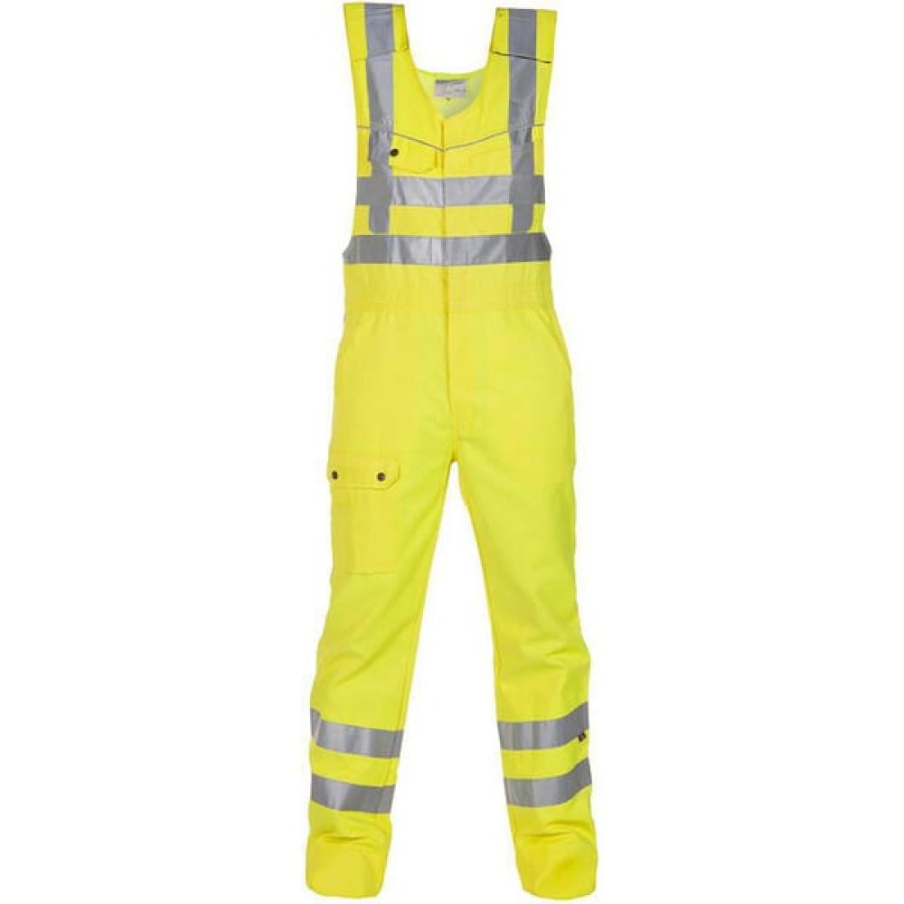 Tuinbroek, 4XL, maat 48, Hi-Vis, geel, Beaverline, Hydrowear