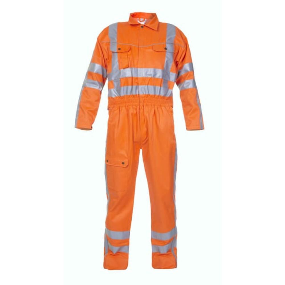 Zomeroverall, 3XL, maat 62, Hi-Vis, oranje, Hydrowear