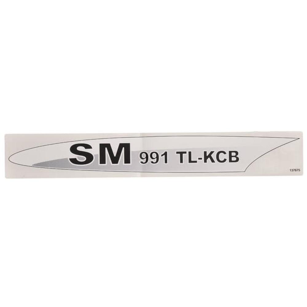 Sticker "SM991TL-KCB" L. Fella