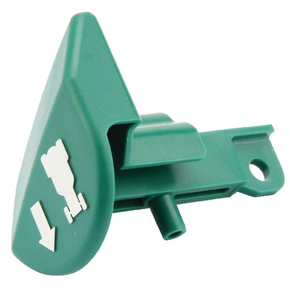 Angled front view with bag zipped and handles upright.