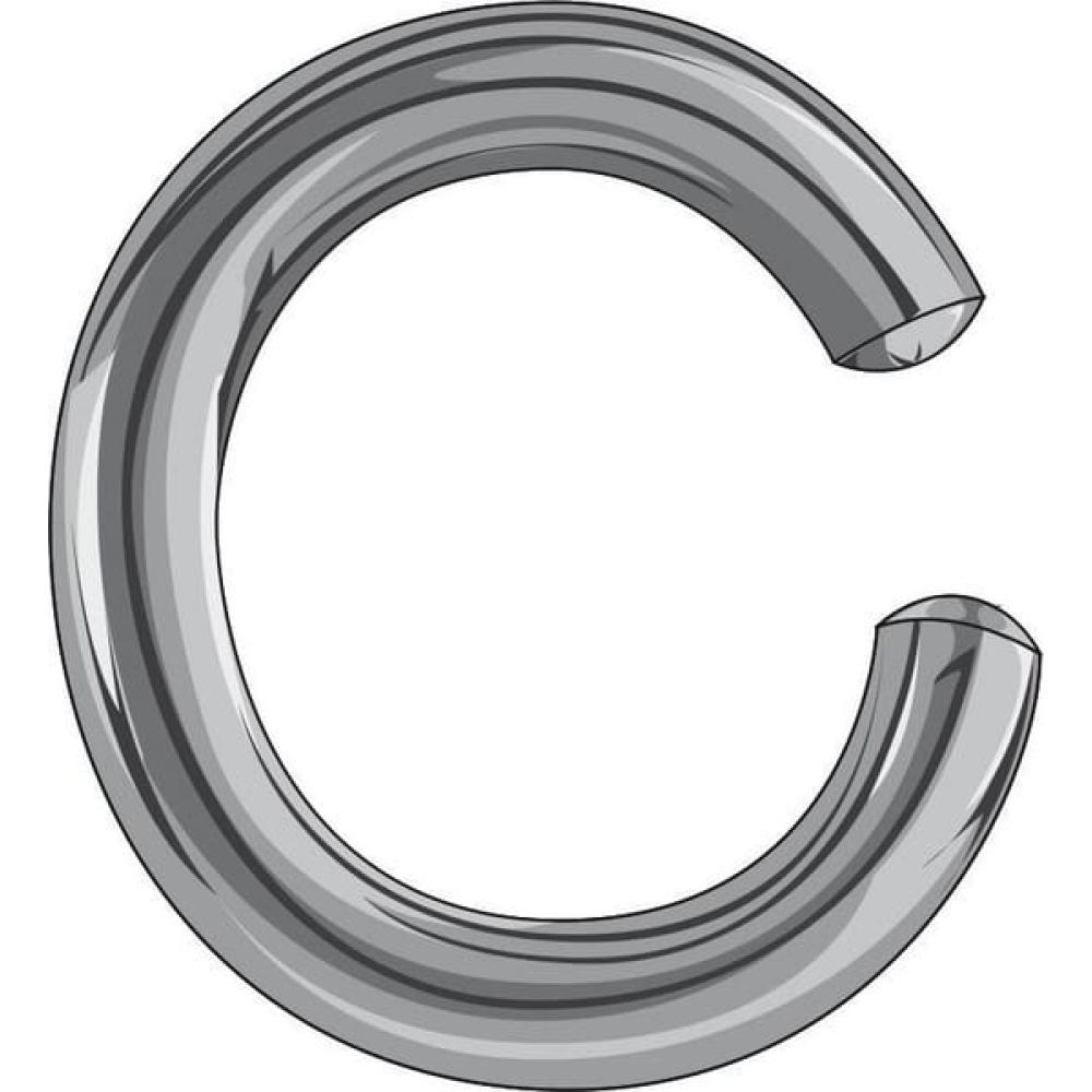 Open ringen 9,00mm (8,00 mMR  kettingen)