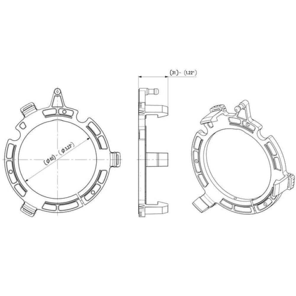 Bearing ring VP9 guard