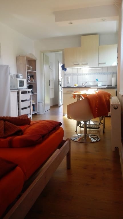 Ferienhaus "Krup-unner" - 1-Zimmer-Apartment Lütt Mattendeel EG