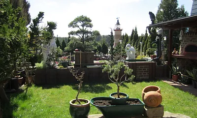 Blick aus der Ferienwohnung "Anni"