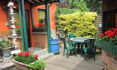 Sitzecke zum Grillen