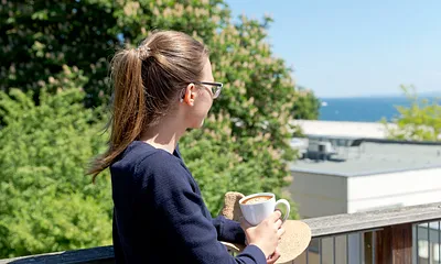 Terrasse (gemeinschaftlich nutzbar mit Appartement Nr. 6)