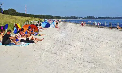 Strand von Juliusruh, nur 100 m von der Strandresidenz enfernt