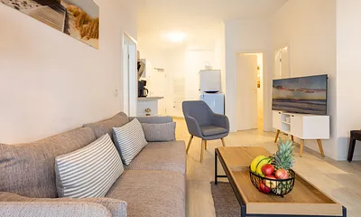 Couch zum Relaxen und HD-TV