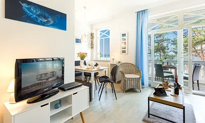Villa und Haus Strandburg - teilweise Ostseeblick, 3-Zimmer-Ferienwohnung (Fewo 7)