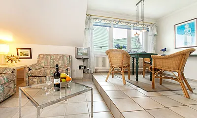 Villa Stranddistel, 1-Zimmer-Apartment (Maisonette Seebrise)