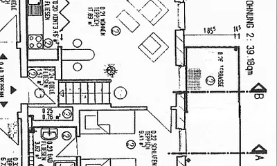 Grundriss der Wohnung