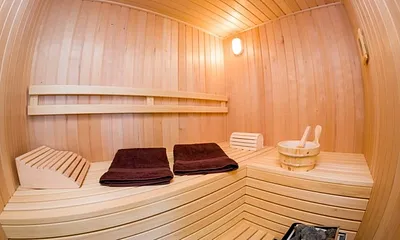 Sauna im Badezimmer