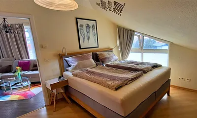 Das Boxspringbett im Schlafzimmer