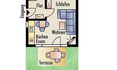 Grundriss Wohnung 5
