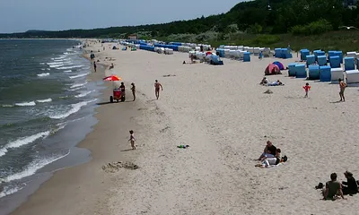 Strand im Ostseebad Zinnowitz