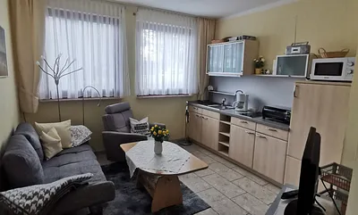 Wohnküche - aus Eingangsperspektive