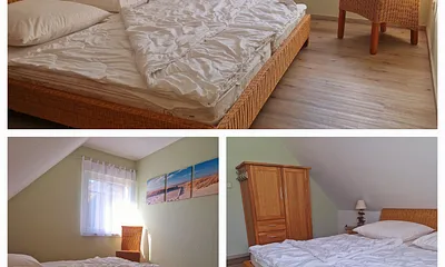 Bildausschnitt vom  zweiten Schlafzimmer