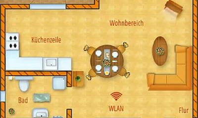 Grundriss Erdgeschosswohnung