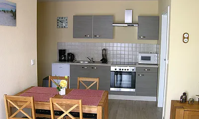 Wohnzimmer-Küchenzeile