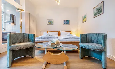 Villa Stranddistel, 1-Zimmer-Apartment (Sandburg)