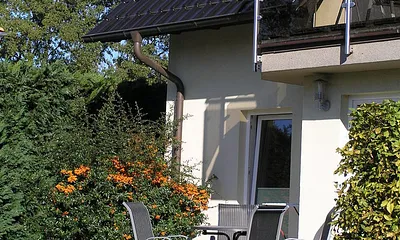 Ferienwohnungen Nr. 2 mit Terrasse und Gartenmöbel für 4 Personen