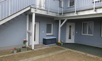 Eingänge zu den Ferienwohnungen (Erdgeschoss)