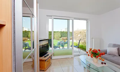 Ferienwohnung für 2 Personen mit gemütlicher Schlafcouch