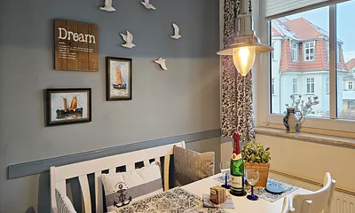maritimes Flair erleben Sie in der gesamten Wohnung