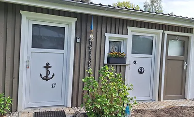 Gartenhaus zum Abstellen der Fahrräder